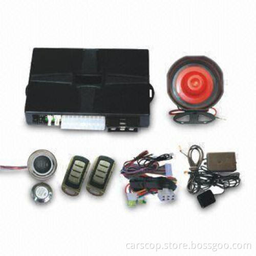 Remote Start Car Engine, Automatic Security with Push Start Button, GPS Tracker and GSM Alarm